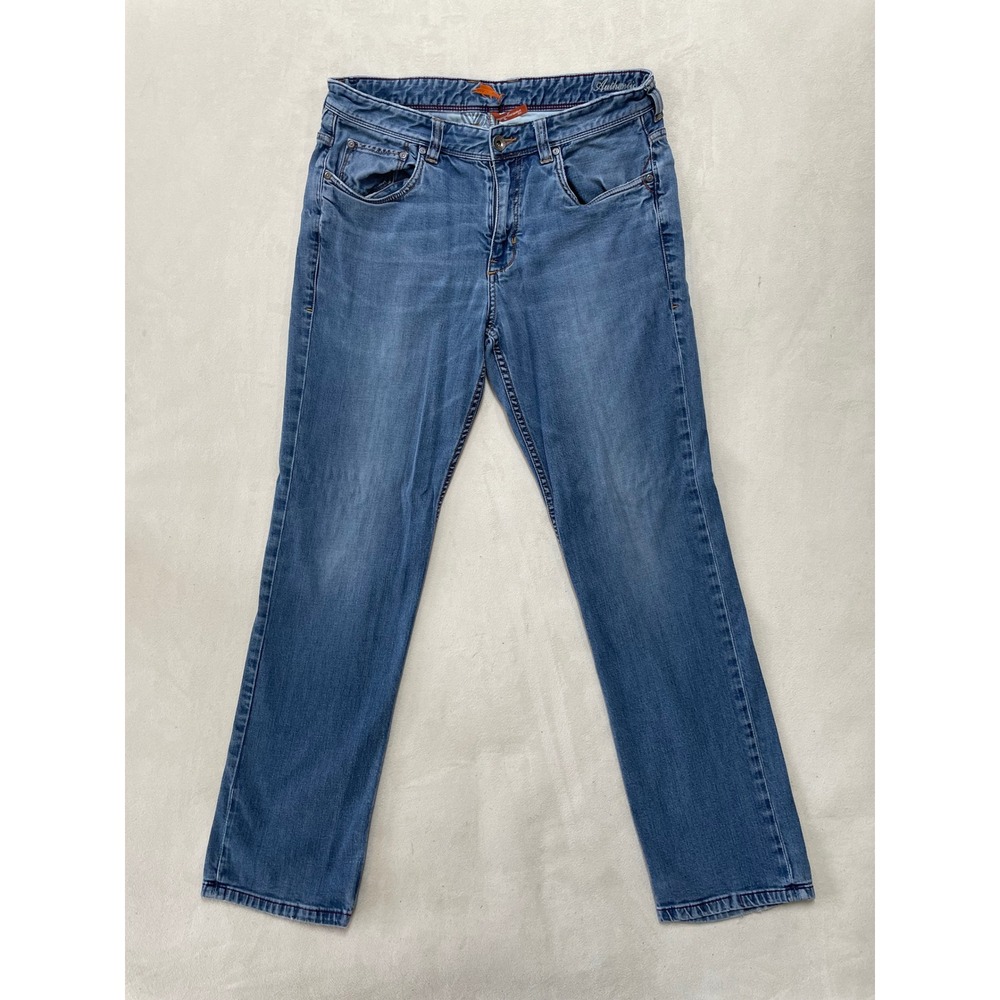 Tommy Bahama Sand Drifter Authentic Jeans Mens 33x32 Blue Straight Leg Denim